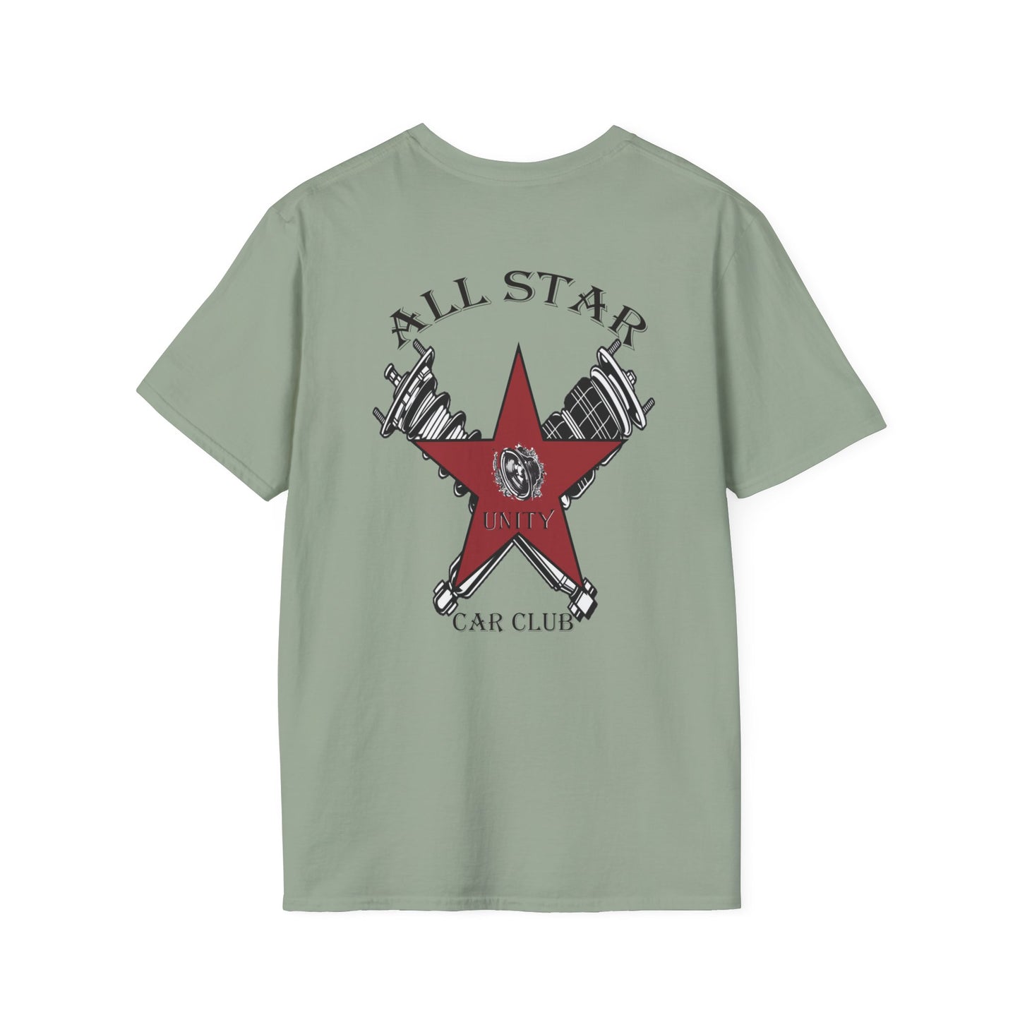 All Star Unity Car Club Unisex Softstyle T-Shirt