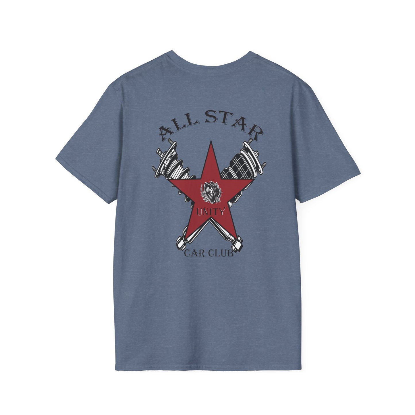 All Star Unity Car Club Unisex Softstyle T-Shirt