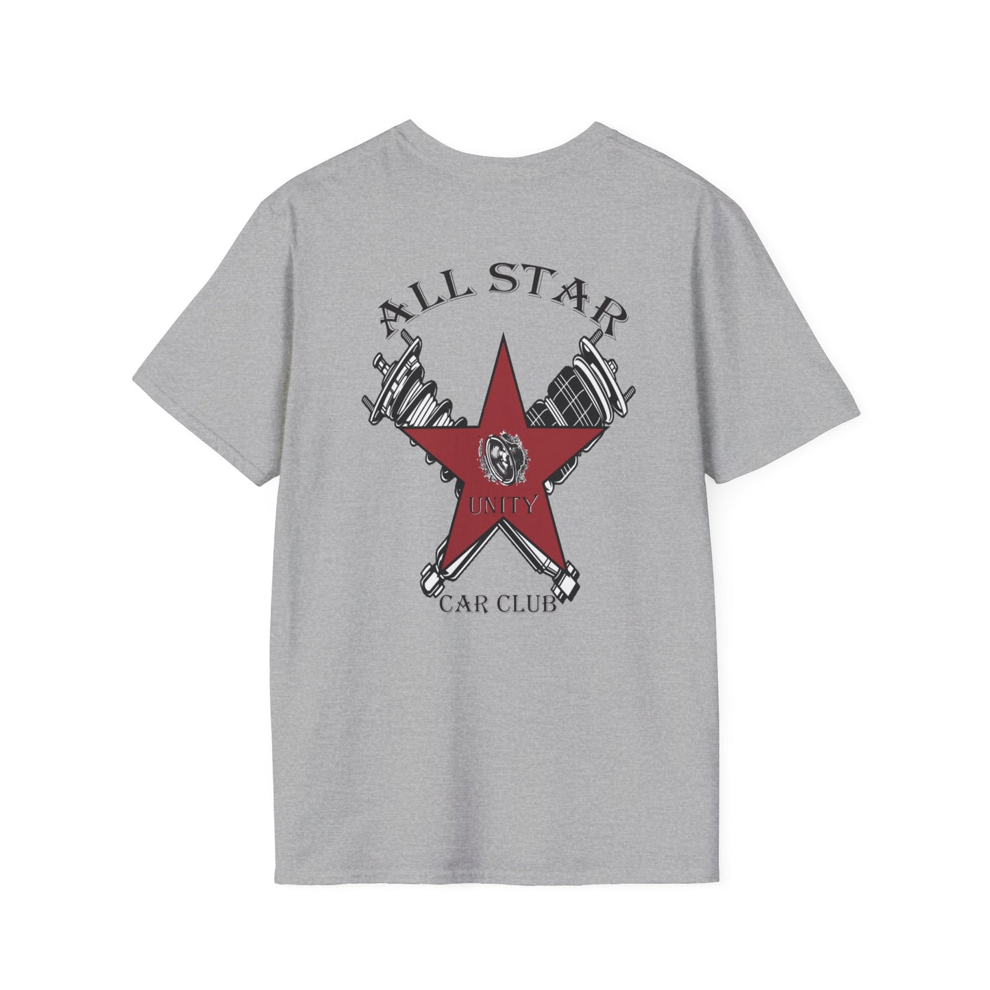 All Star Unity Car Club Unisex Softstyle T-Shirt