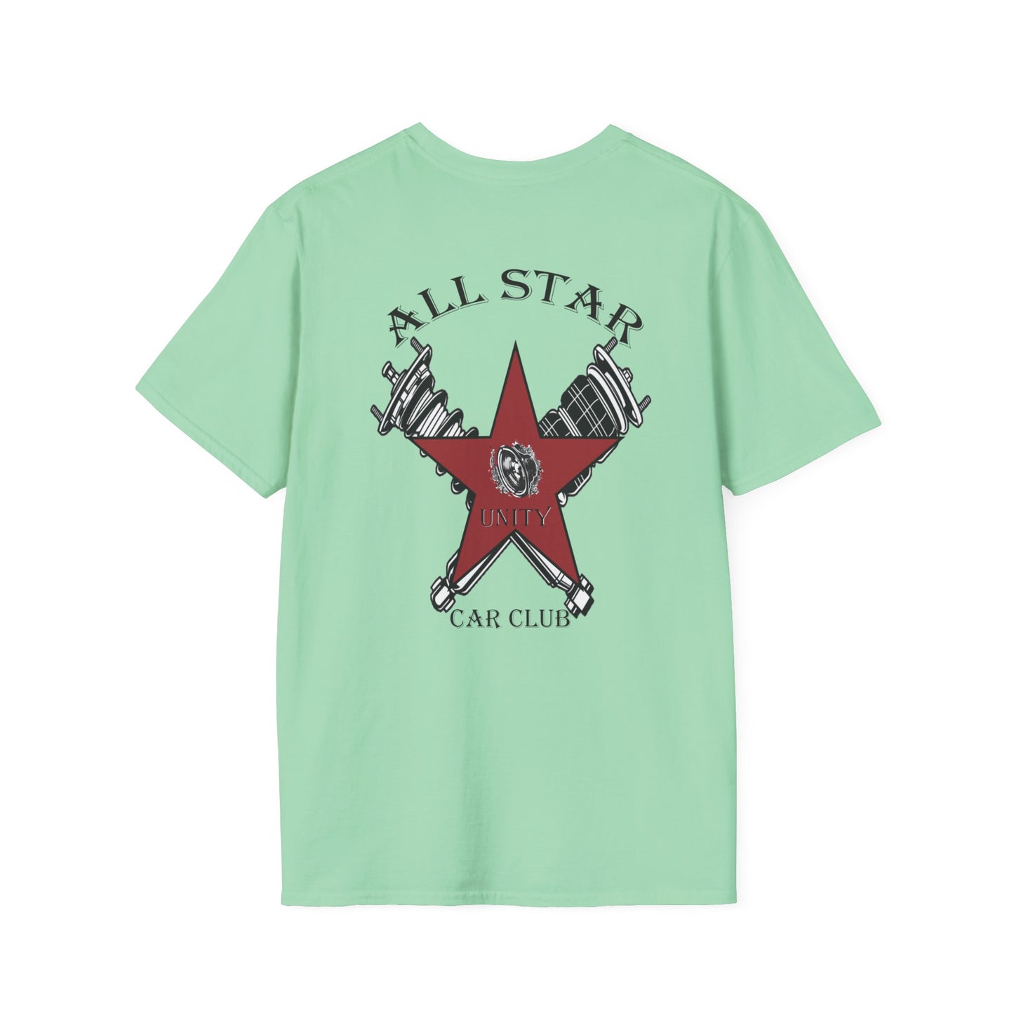 All Star Unity Car Club Unisex Softstyle T-Shirt