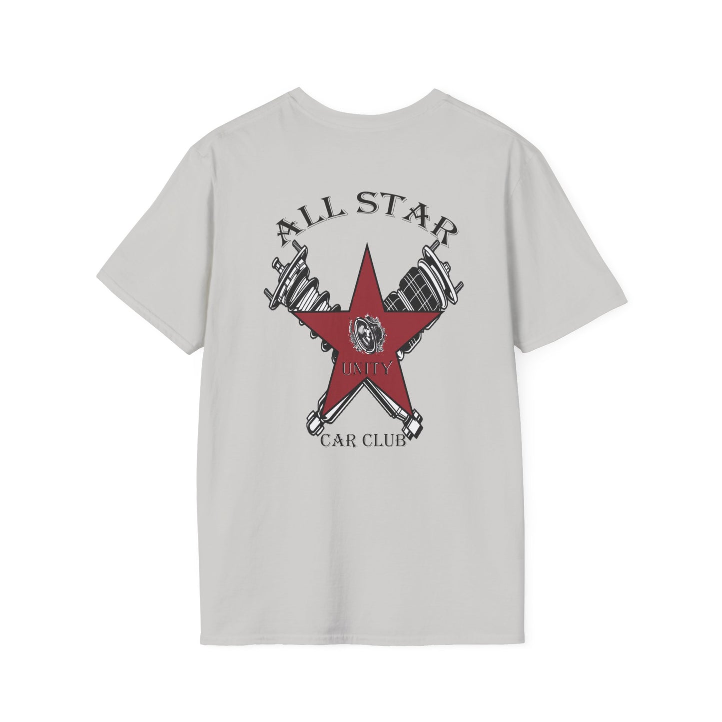 All Star Unity Car Club Unisex Softstyle T-Shirt
