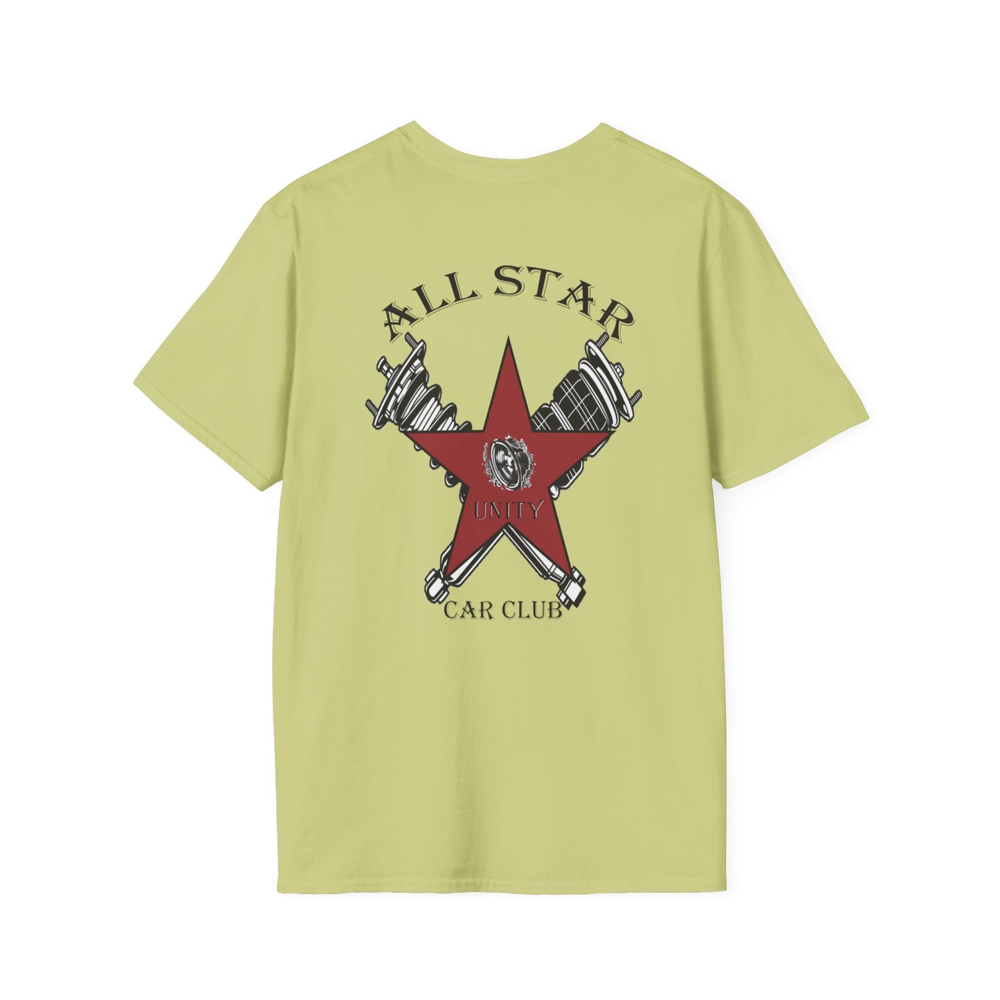 All Star Unity Car Club Unisex Softstyle T-Shirt