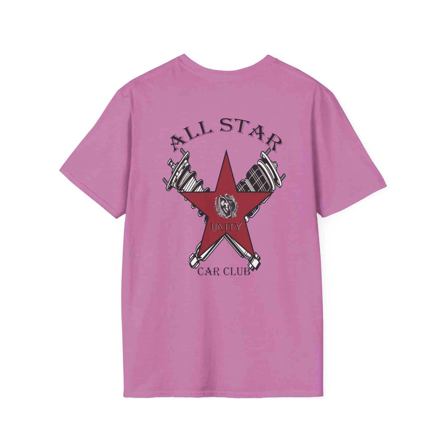 All Star Unity Car Club Unisex Softstyle T-Shirt