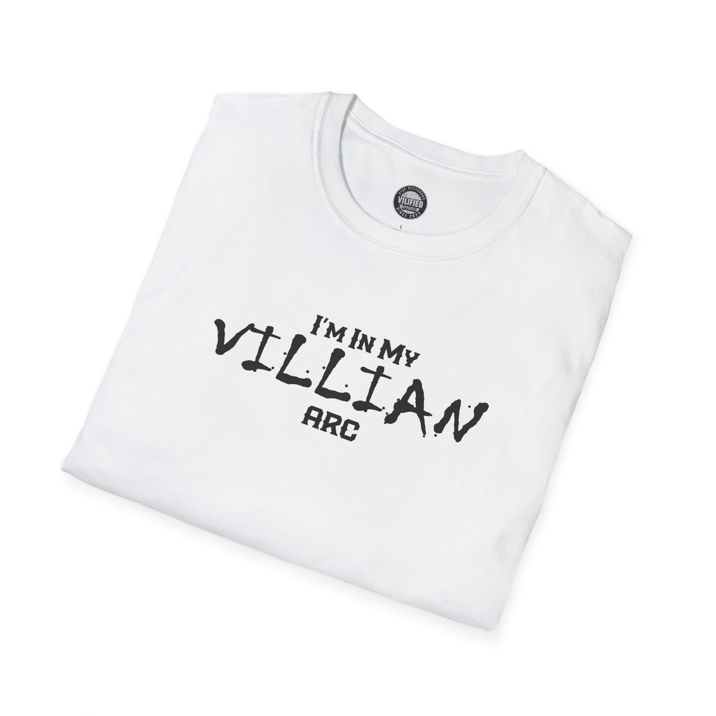 I'm in My Villain Arc Unisex Softstyle T-Shirt