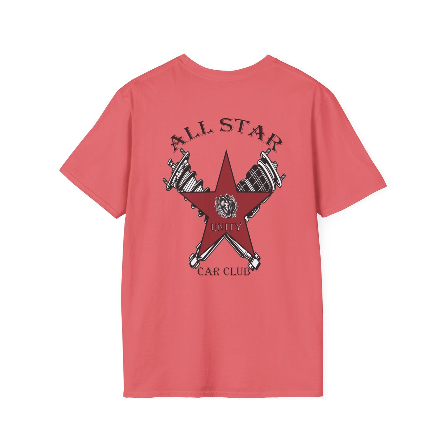 All Star Unity Car Club Unisex Softstyle T-Shirt