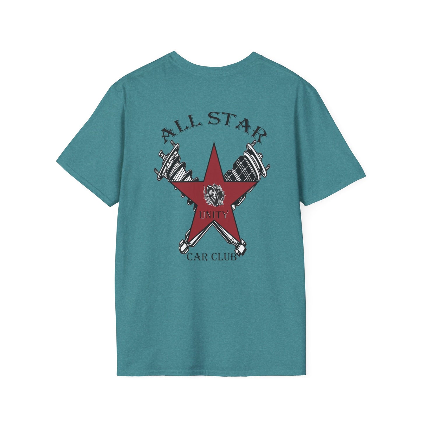 All Star Unity Car Club Unisex Softstyle T-Shirt