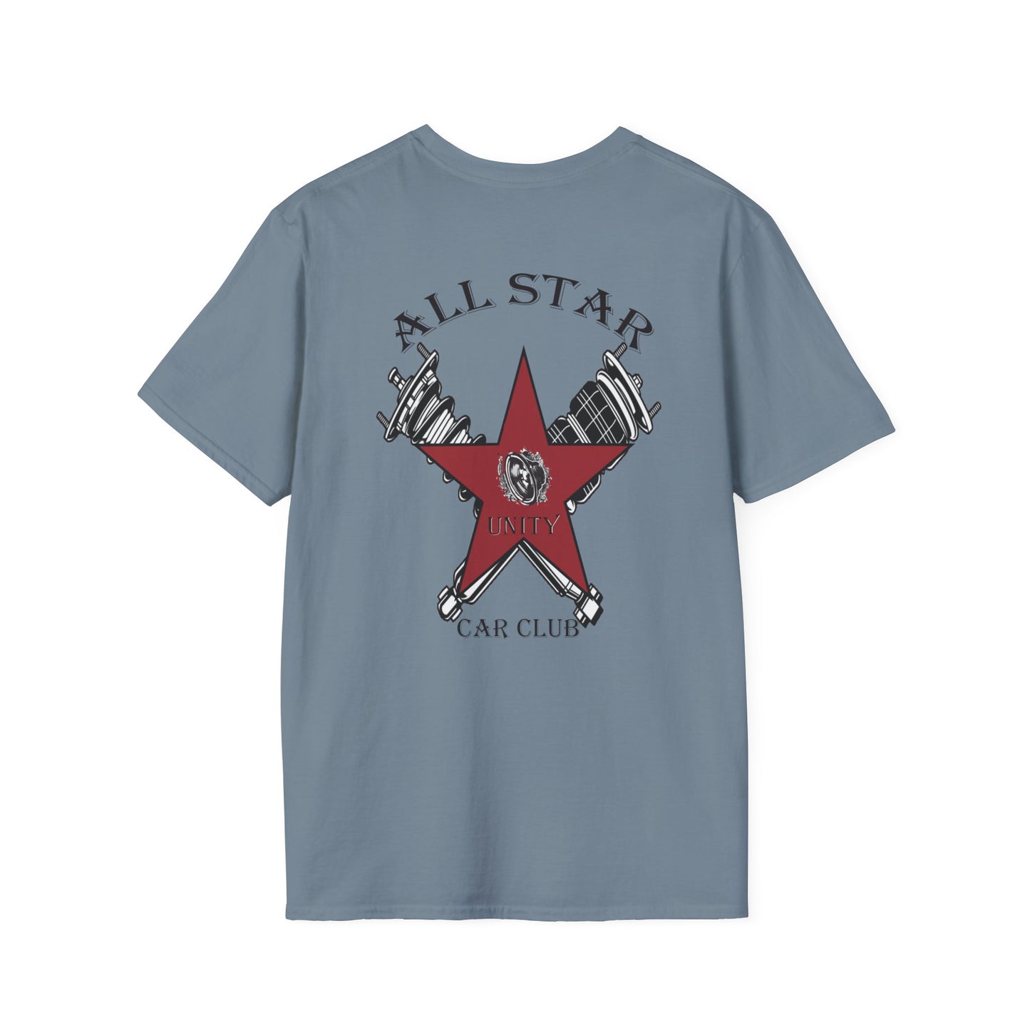 All Star Unity Car Club Unisex Softstyle T-Shirt