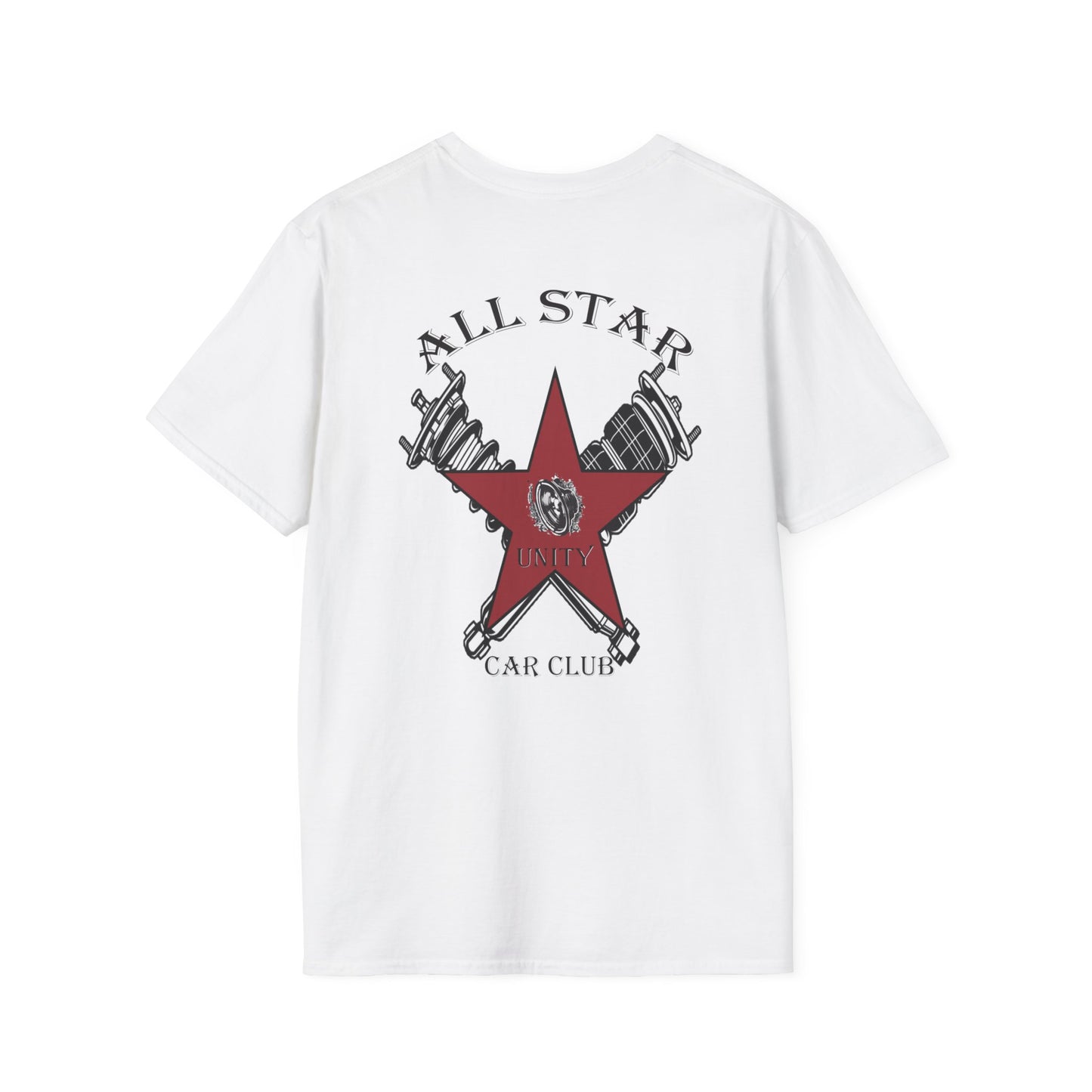 All Star Unity Car Club Unisex Softstyle T-Shirt