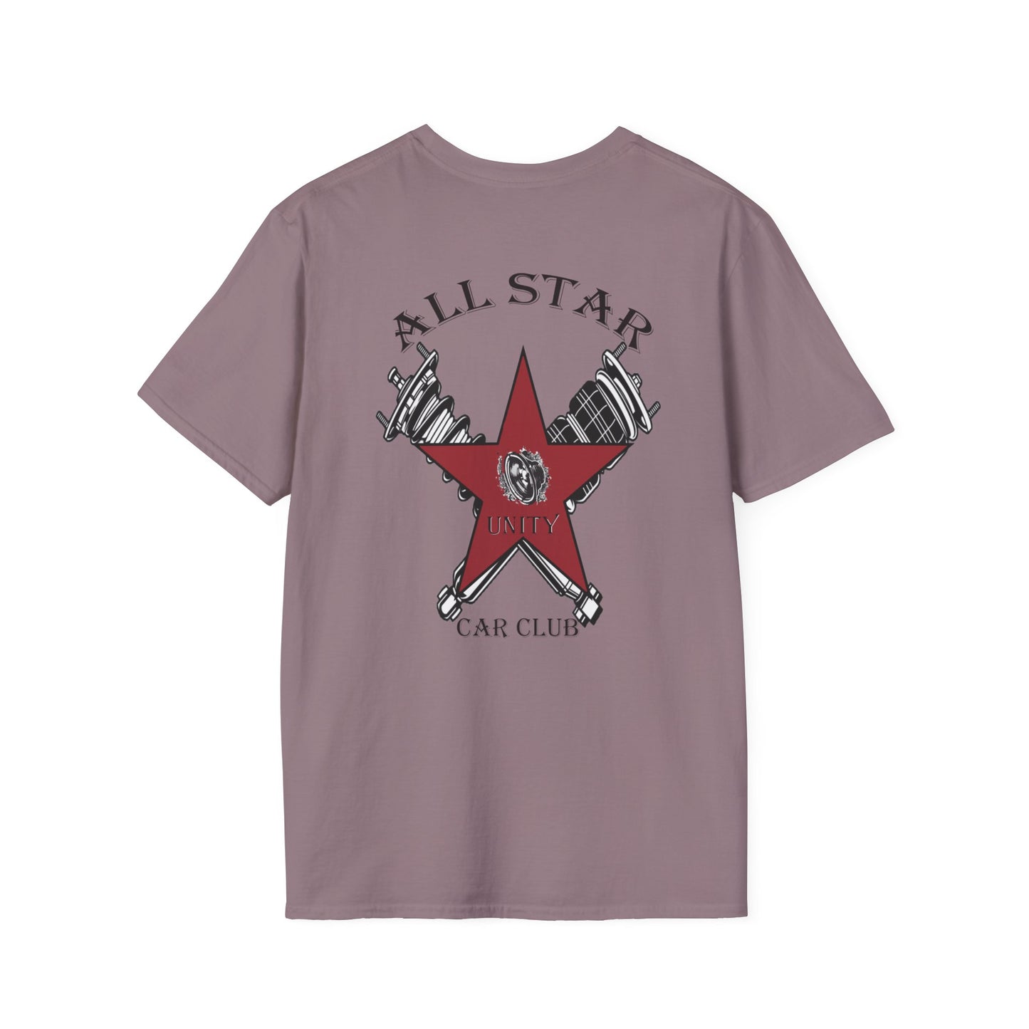 All Star Unity Car Club Unisex Softstyle T-Shirt
