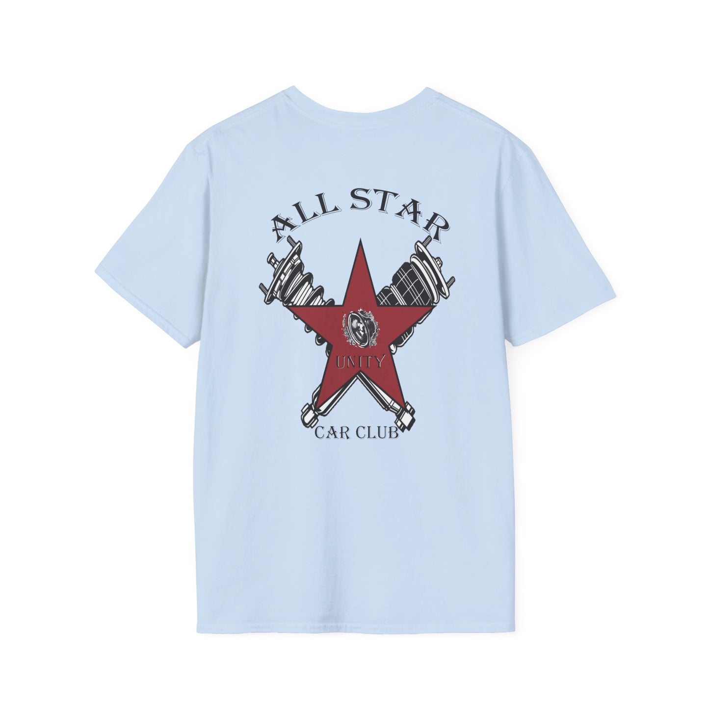 All Star Unity Car Club Unisex Softstyle T-Shirt