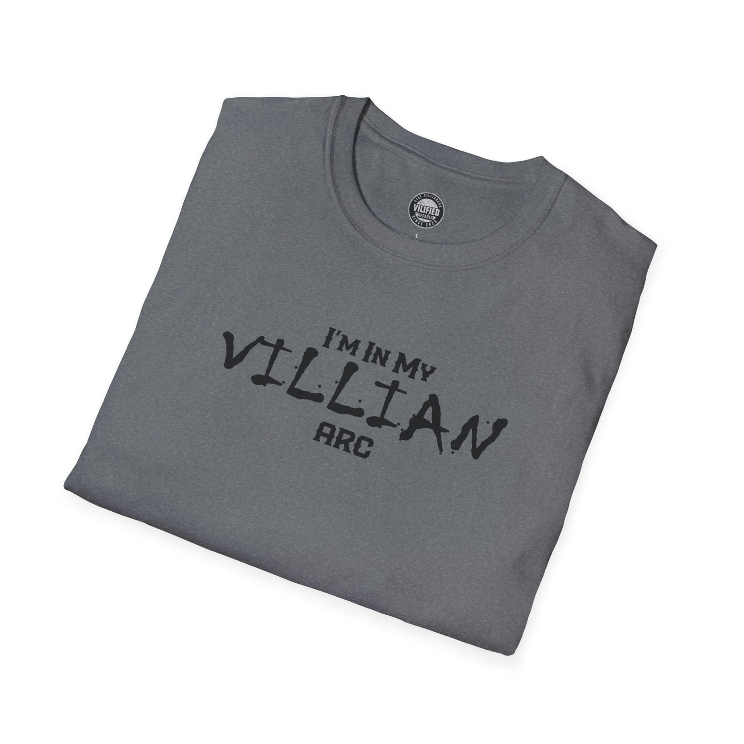I'm in My Villain Arc Unisex Softstyle T-Shirt
