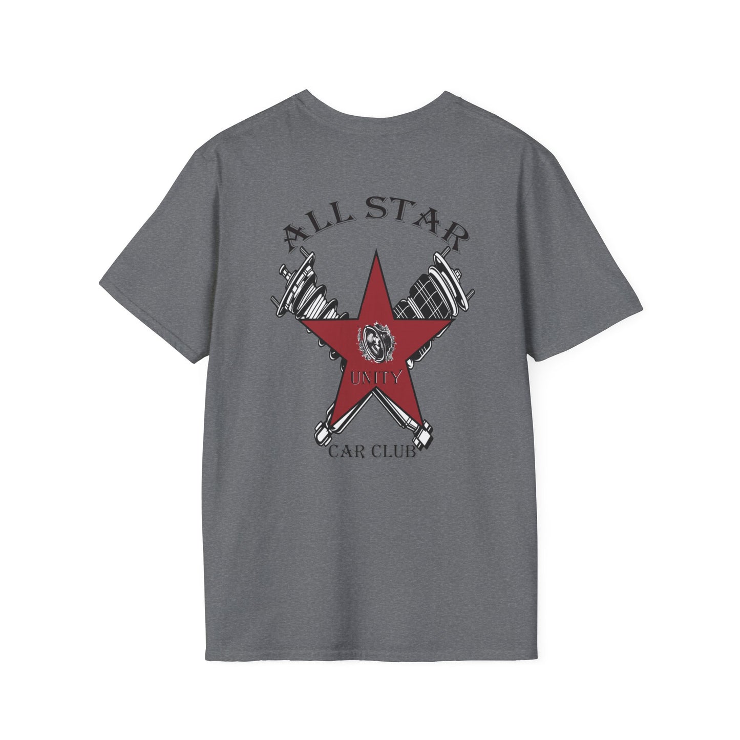 All Star Unity Car Club Unisex Softstyle T-Shirt