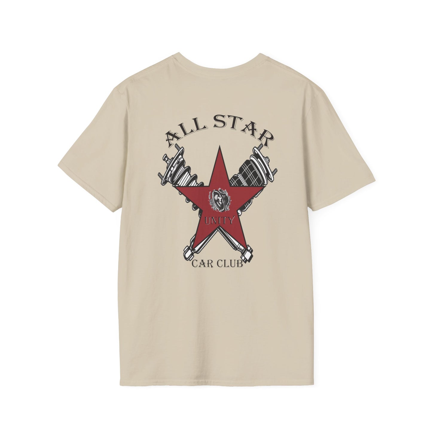 All Star Unity Car Club Unisex Softstyle T-Shirt