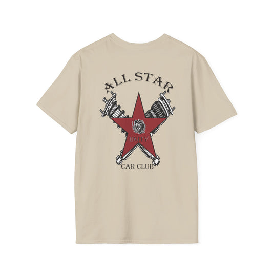All Star Unity Car Club Unisex Softstyle T-Shirt