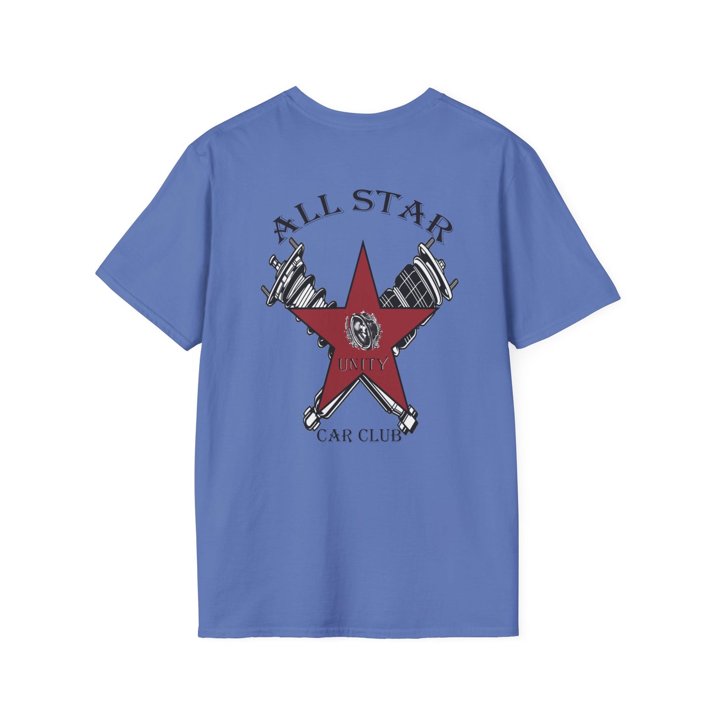 All Star Unity Car Club Unisex Softstyle T-Shirt