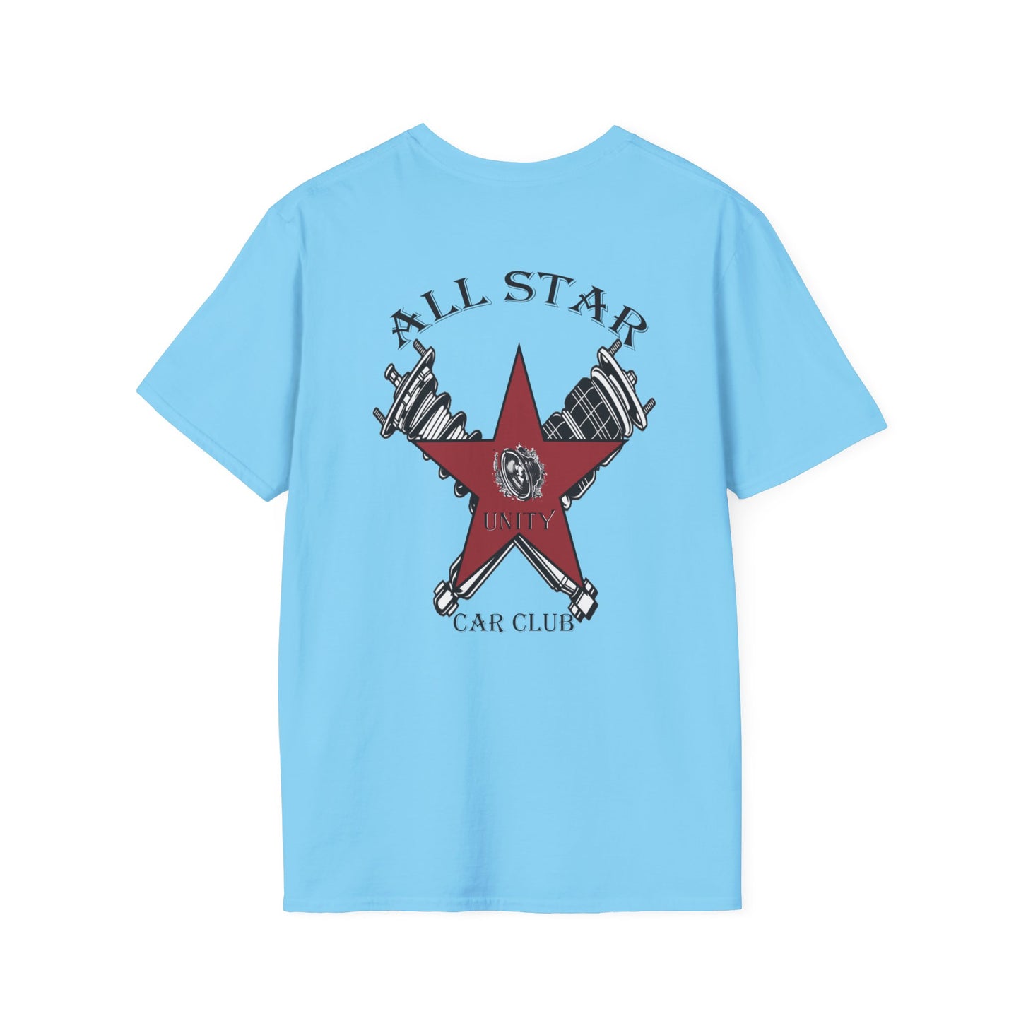 All Star Unity Car Club Unisex Softstyle T-Shirt