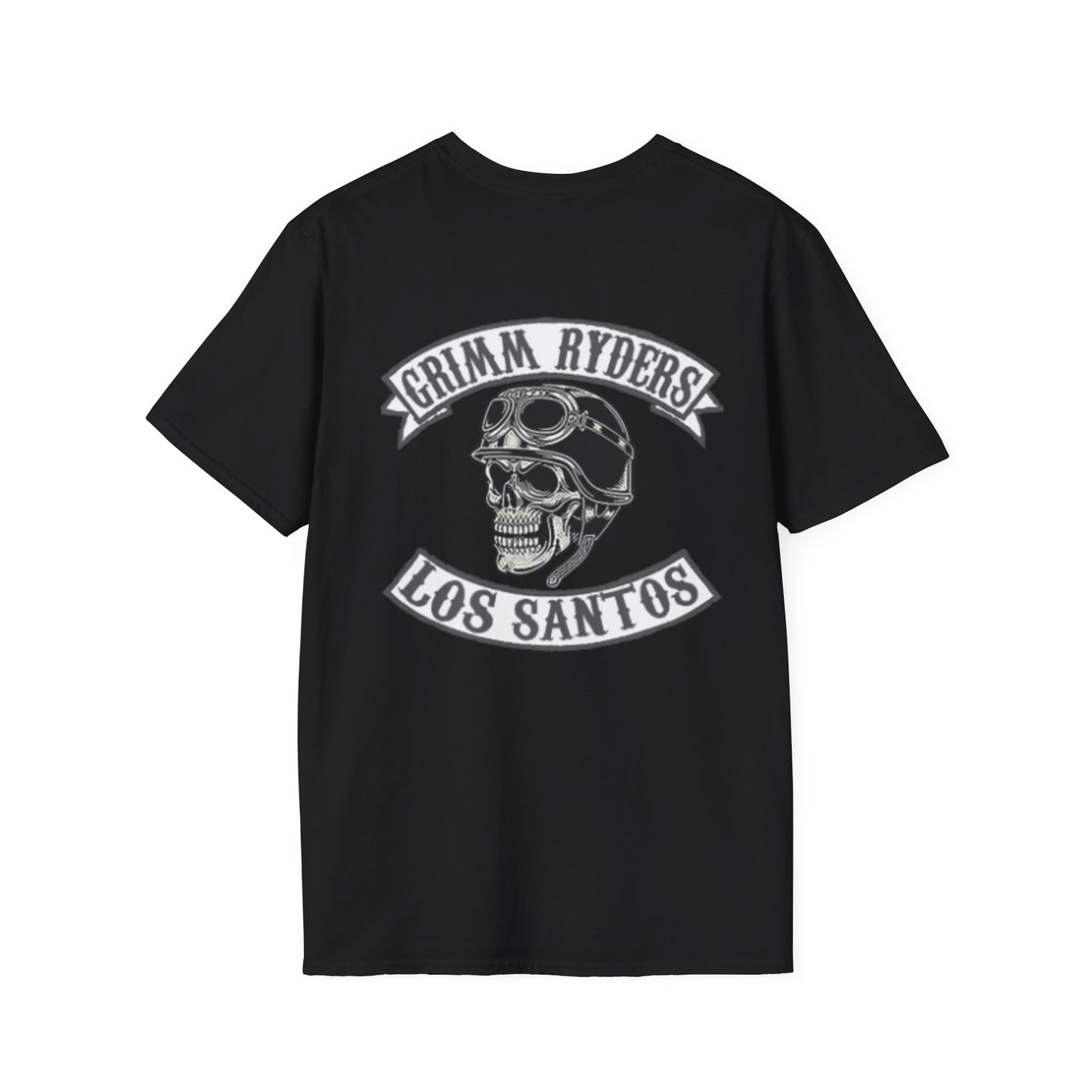 Grimm Ryder T-Shirt, Cool Biker Tee, Casual Wear, Gift for Riders, Summer Fashion, Vintage Style