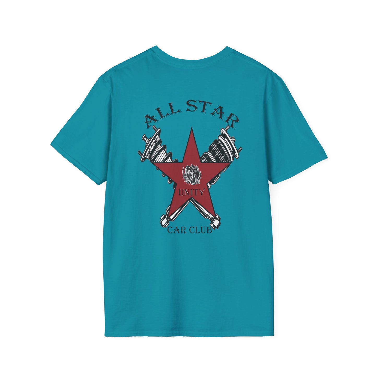 All Star Unity Car Club Unisex Softstyle T-Shirt