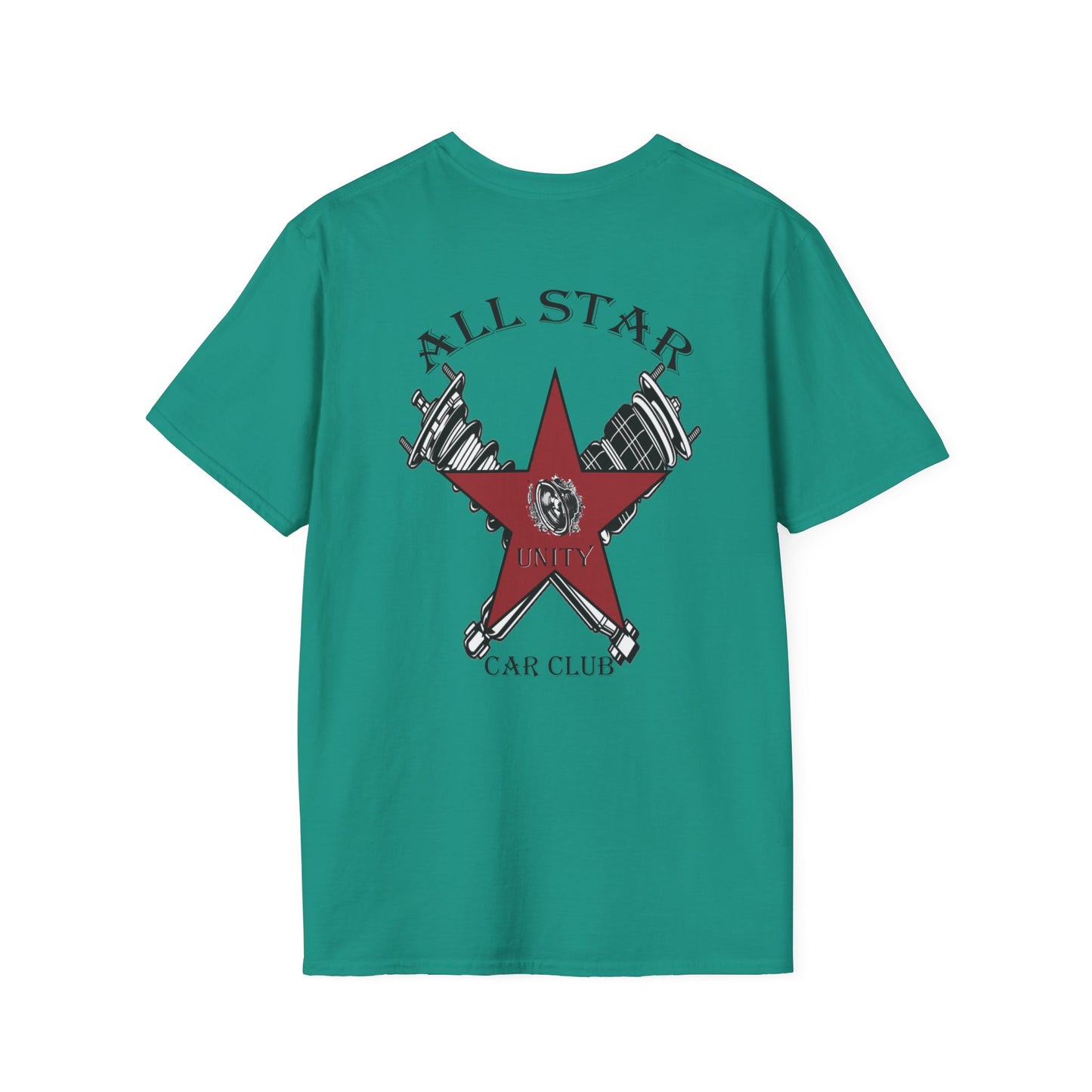 All Star Unity Car Club Unisex Softstyle T-Shirt