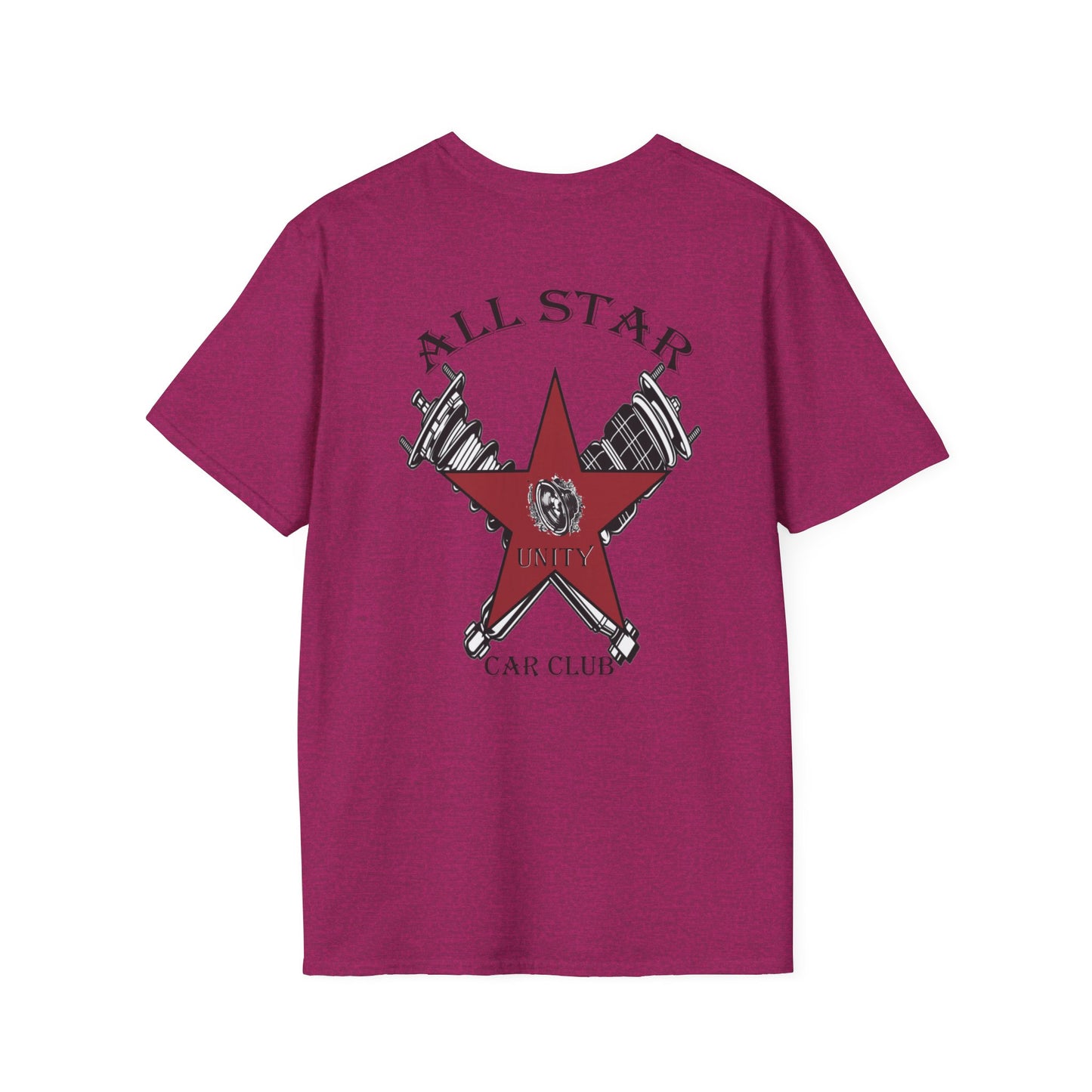 All Star Unity Car Club Unisex Softstyle T-Shirt