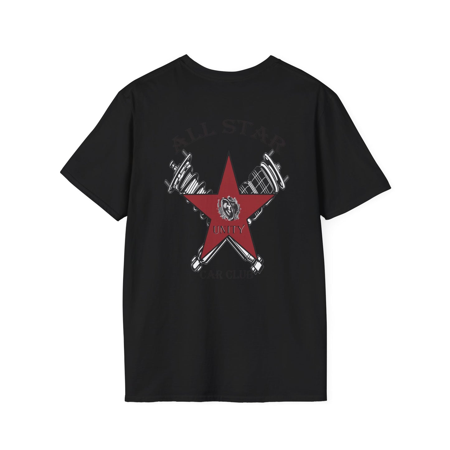 All Star Unity Car Club Unisex Softstyle T-Shirt