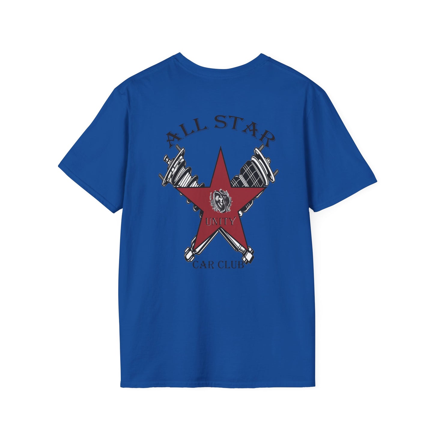 All Star Unity Car Club Unisex Softstyle T-Shirt