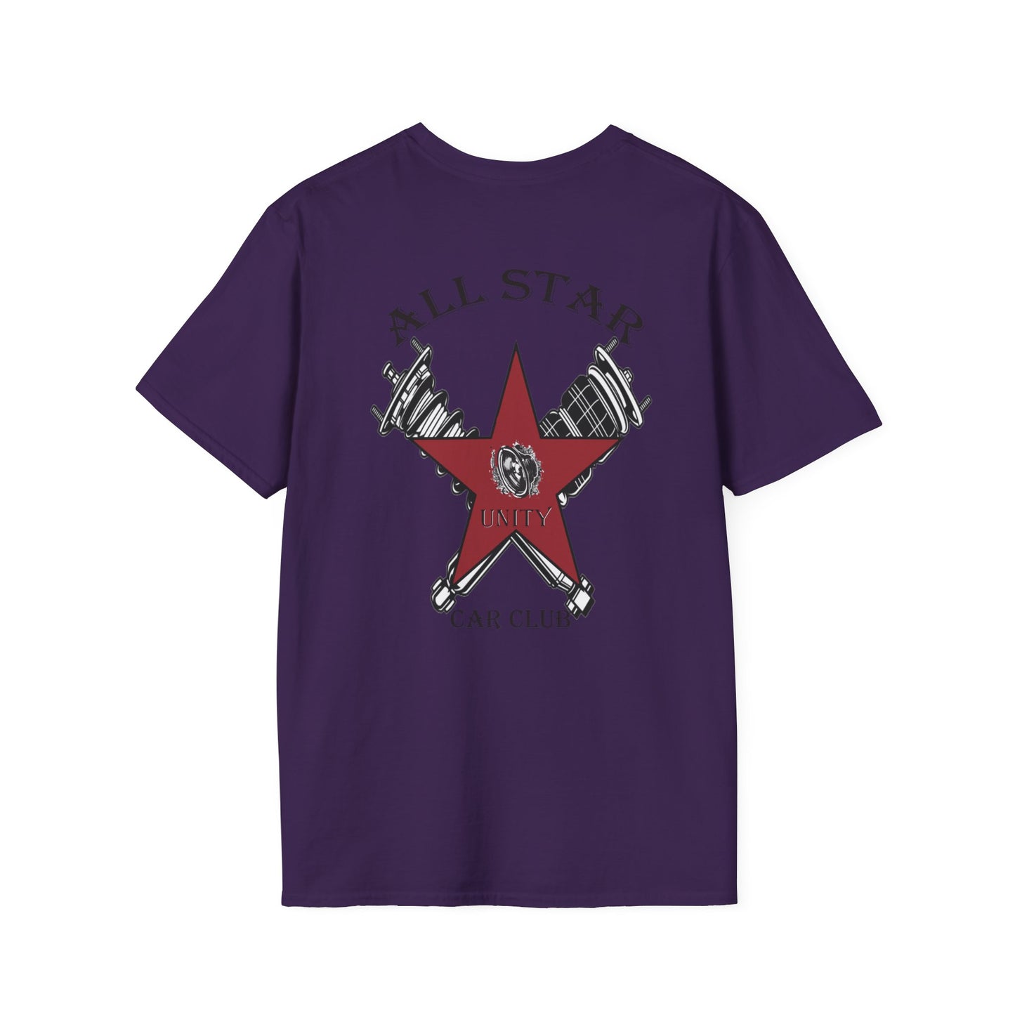 All Star Unity Car Club Unisex Softstyle T-Shirt