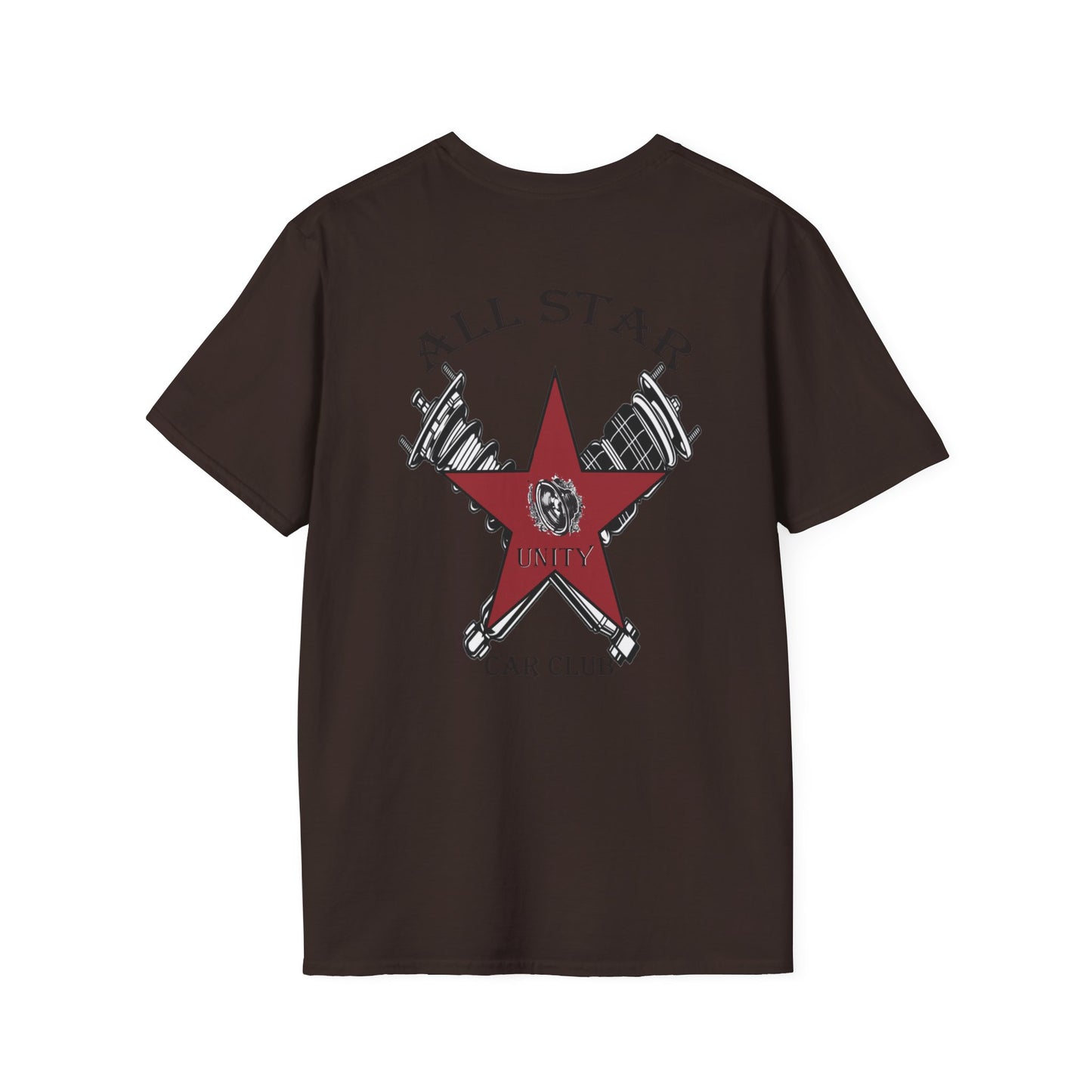 All Star Unity Car Club Unisex Softstyle T-Shirt
