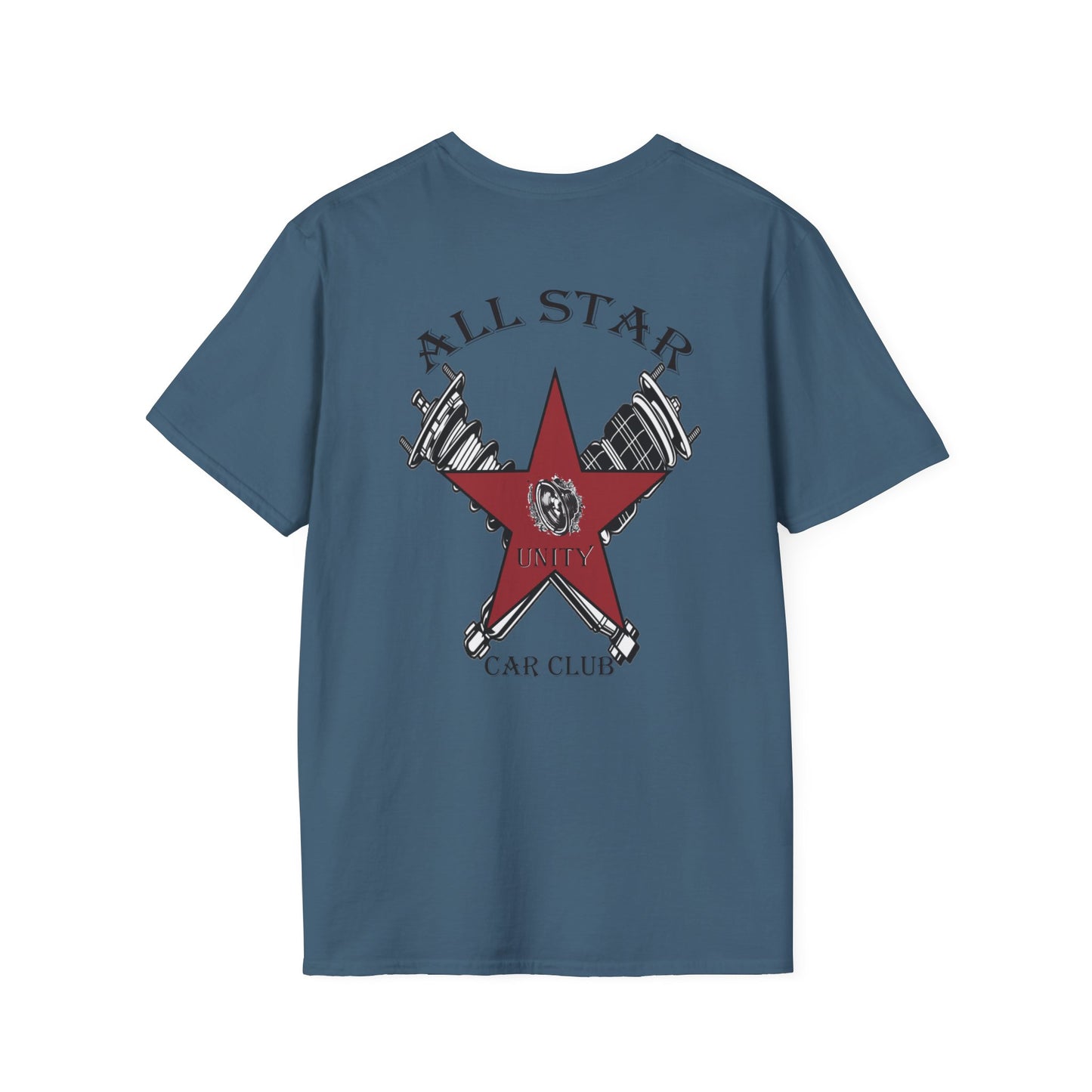 All Star Unity Car Club Unisex Softstyle T-Shirt