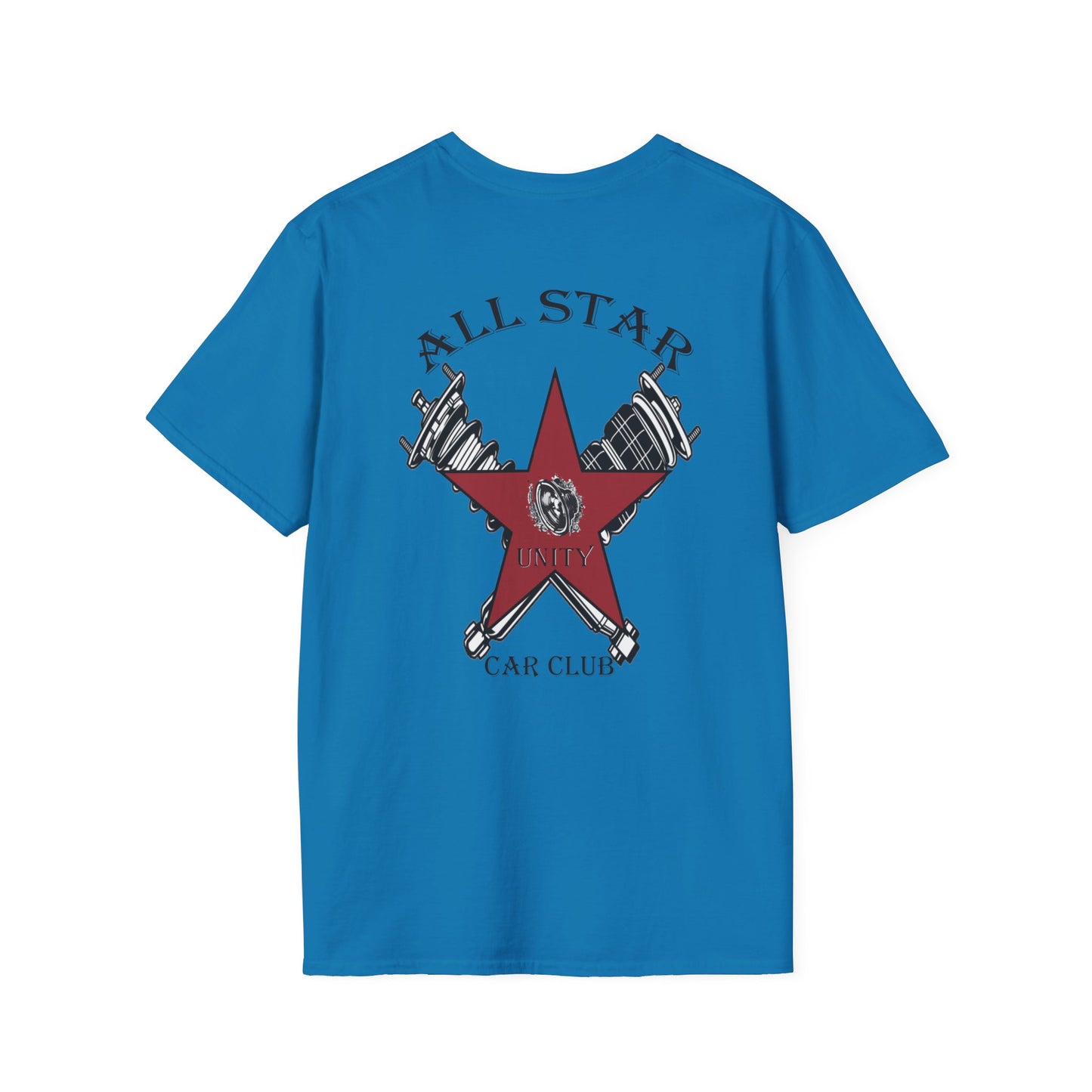 All Star Unity Car Club Unisex Softstyle T-Shirt