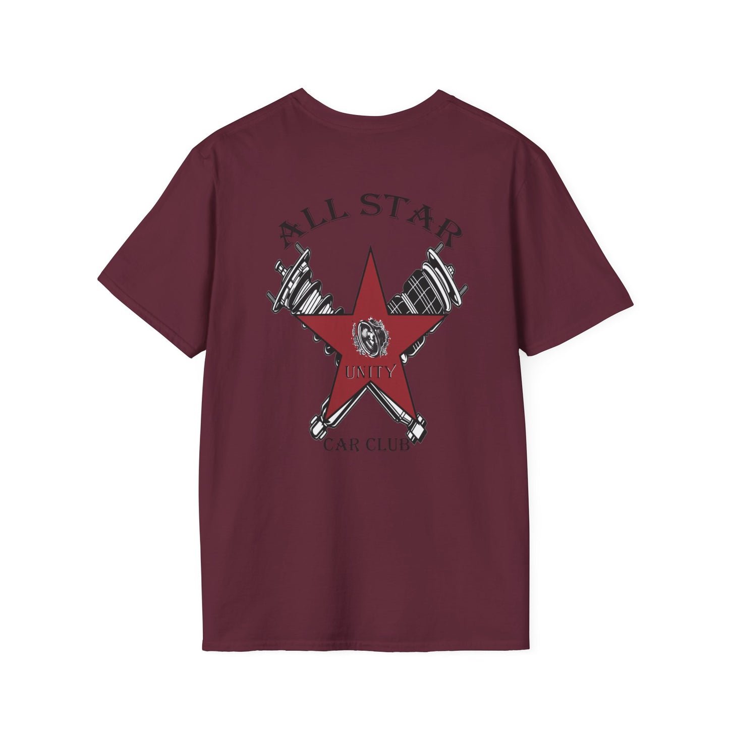 All Star Unity Car Club Unisex Softstyle T-Shirt